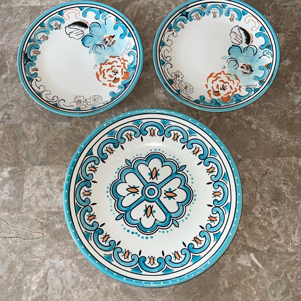 Threshold 3 Piece Plate Set